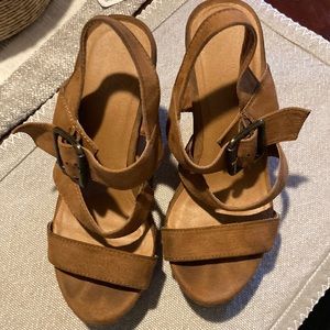 Ladies vintage wedges shoes
